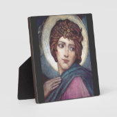 Saint Brigid von Kildare Fotoplatte (Vorderseite)