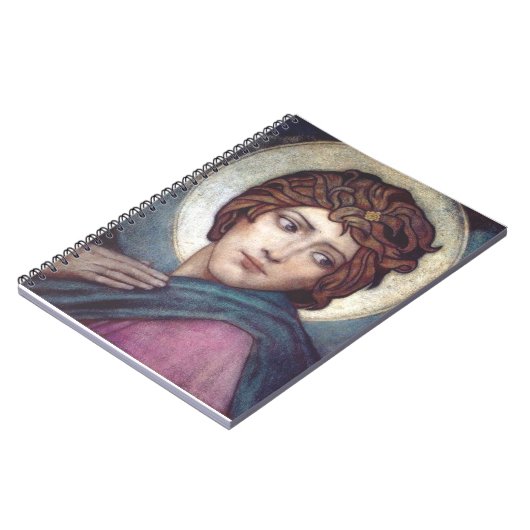 Saint Brigid von Kildare Notizblock (Linke Seite)