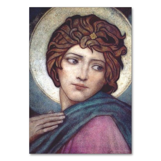 Saint Brigid von Kildare Tischnummer (Vorderseite)