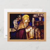 Saint Brigid von Schweden Postkarte (Vorne/Hinten)