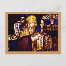 Saint Brigid von Schweden Postkarte