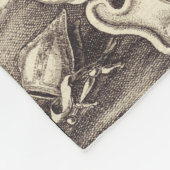 Saint Bruno von Köln Fleecedecke (Ecke)