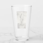 Saint Bruno von Köln Glas (Rückseite)