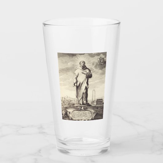 Saint Bruno von Köln Glas (Vorderseite)