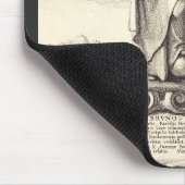 Saint Bruno von Köln Mousepad (Ecke)