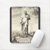 Saint Bruno von Köln Mousepad (Mit Mouse)