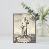 Saint Bruno von Köln Postkarte (Stehend Vorderseite)