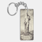 Saint Bruno von Köln Schlüsselanhänger (Vorderseite links)