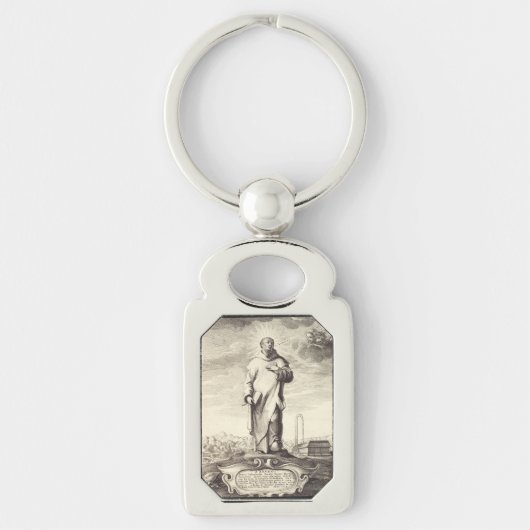 Saint Bruno von Köln Schlüsselanhänger (Vorderseite)