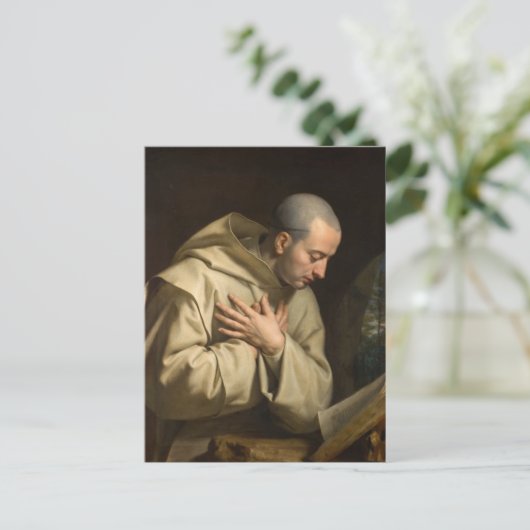 Saint Bruno von Philippe de Champaigne Postkarte (Stehend Vorderseite)