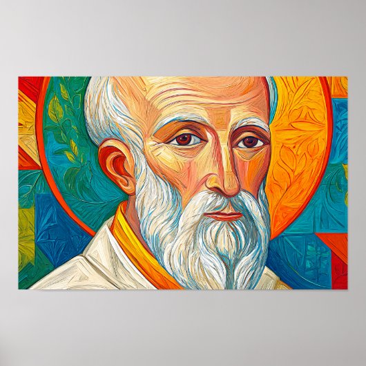 Saint Callistus I: Weisheit und Stärke Poster (Vorne)