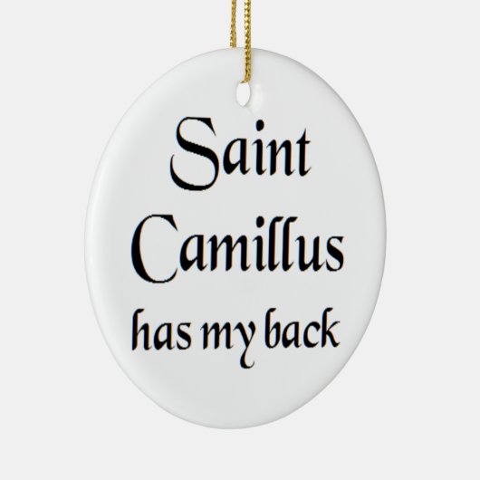 saint camillus coffee mug keramik ornament (Rechts)
