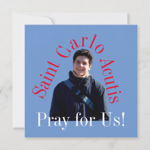 Saint Carlo Acutis Karte