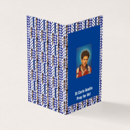 Saint Carlo Acutis Prayer Card 