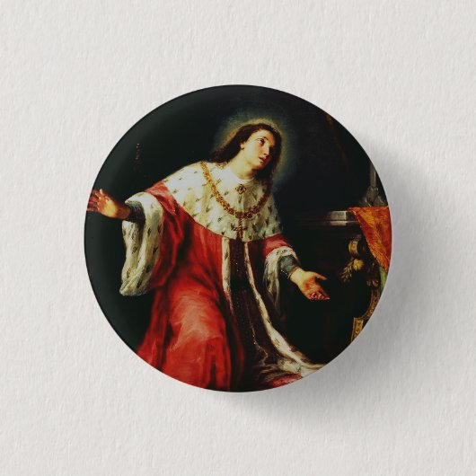 Saint Casimir Jagiellon Button (Vorderseite)