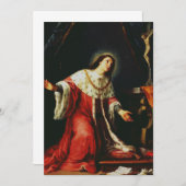 Saint Casimir Jagiellon Dankeskarte (Vorne/Hinten)