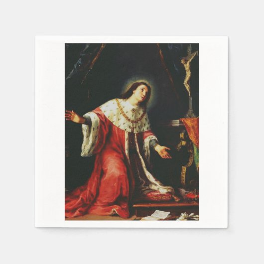 Saint Casimir Jagiellon Serviette (Vorderseite)