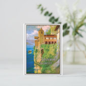 Saint Caterina del Sasso, Kloster, Italien Postkarte (Stehend Vorderseite)