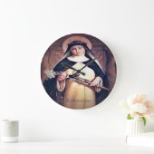 Saint Catherine of Siena Große Wanduhr (Zuhause)