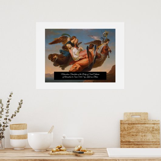 Saint Catherine Poster (Küche)