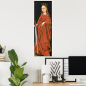 Saint Catherine - Starck Triptych Fine Art Poster (Heimbüro)