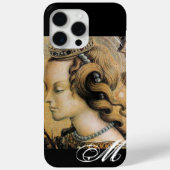 Saint Catherine von Alexandria Monogram Case-Mate iPhone Hülle (Rückseite)