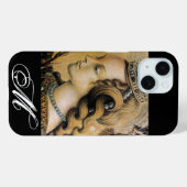 Saint Catherine von Alexandria Monogram Case-Mate iPhone Hülle (Rückseite (Horizontal))