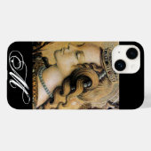 Saint Catherine von Alexandria Monogram Case-Mate iPhone Hülle (Rückseite (Horizontal))