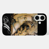 Saint Catherine von Alexandria Monogram Case-Mate iPhone Hülle (Rückseite (Horizontal))