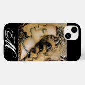 Saint Catherine von Alexandria Monogram Case-Mate iPhone Hülle (Rückseite (Horizontal))