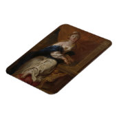 Saint Cecilia | c.1700 (Öl auf Papier) Magnet (Linke Seite)