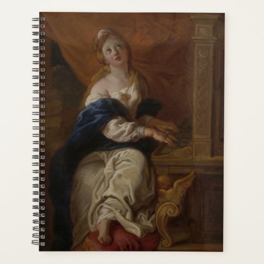 Saint Cecilia | c.1700 (Öl auf Papier) Planer (Vorderseite)