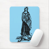 Saint Cecilia mit Geige von Raphael Mousepad (Mit Mouse)
