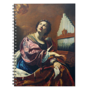 Saint Cecilia Premium "Himmlisches Konzert" Kunstd Notizblock