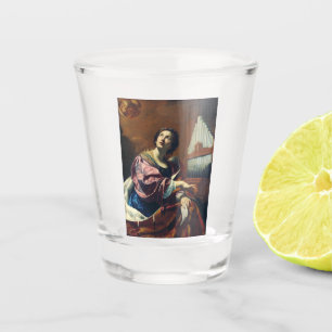 Saint Cecilia Premium "Himmlisches Konzert" Kunstd Schnapsglas