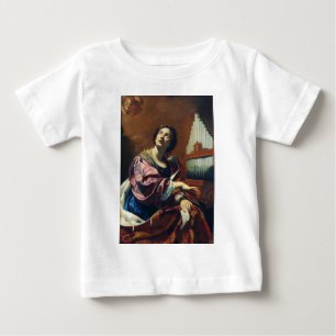 Saint Cecilia Premium "Himmlisches Konzert" Kunstp Baby T-shirt