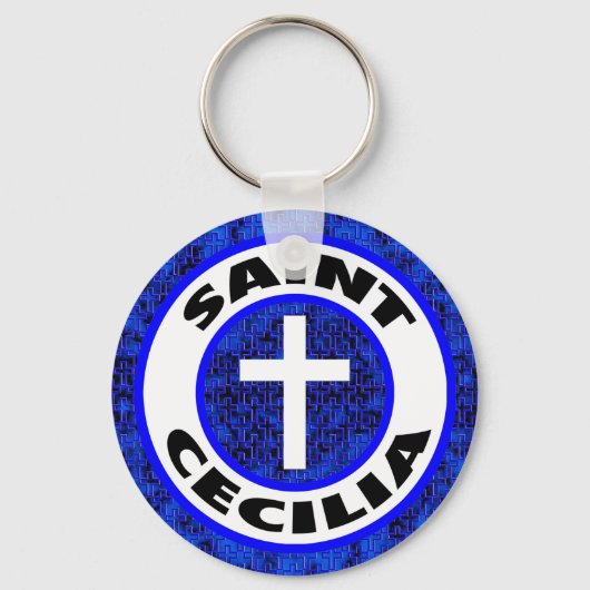 Saint Cecilia Schlüsselanhänger (Vorderseite)