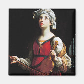 Saint Cecilia (St. Cecilia), Guido Reni Magnet (Vorne)