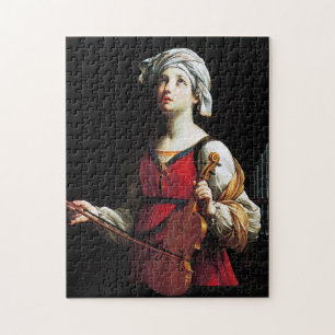 Saint Cecilia (St. Cecilia), Guido Reni Puzzle