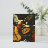 Saint Cecilia und Angel von Carlo Saraceni (Stehend Vorderseite)