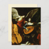 Saint Cecilia und Angel von Carlo Saraceni (Vorne/Hinten)
