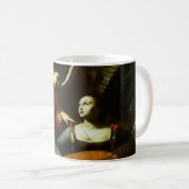 Saint Cecilia und Angel von Carlo Saraceni Kaffeetasse (VorderseiteRechts)