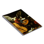 Saint Cecilia und Angel von Carlo Saraceni Notizblock (Rechte Seite)