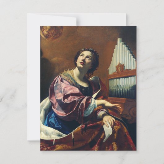 Saint Cecilia von Simon Vouet (Vorderseite)