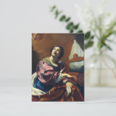 Saint Cecilia von Simon Vouet (Stehend Vorderseite)