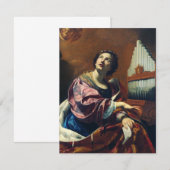 Saint Cecilia von Simon Vouet (Vorne/Hinten)