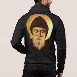 Saint Charbel Makhlouf-Beidseitig-Reißverschluss-H Hoodie