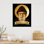 Saint Charbel Makhlouf Plakat (Küche)