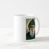 Saint Charbel Portrait Kaffeetasse (VorderseiteRechts)