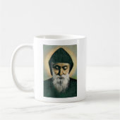 Saint Charbel Portrait Kaffeetasse (Links)